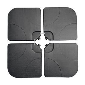 GALAXARMOR base plate square base provides stable foundation for outdoor umbrellas.