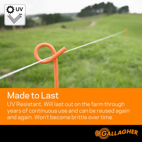 Gallagher horses and cattle fencing suitable for rotational grazing in pastures.