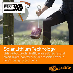 Gallagher S12 fence-performance image shows steady output with proper grounding