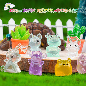GALAOMA fairy garden mini figures ideal for DIY landscape decor and crafts