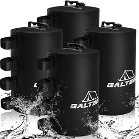 GALTEED Canopy Water Weight Bag 220L set provides wind stability for pop-up canopies.