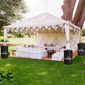 GALTEED durable weight bags simplify transport between events.