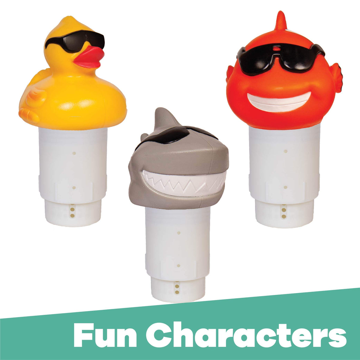 GAME Derby Duck adjustable dispensing rate to match pool needs