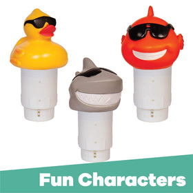 GAME Derby Duck adjustable dispensing rate to match pool needs
