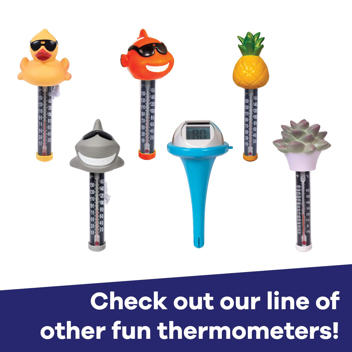 GAME thermometer with tether included keeps device secure away from skimmers