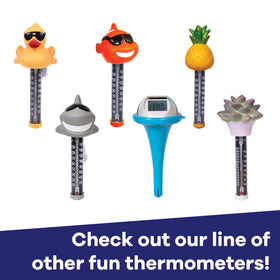 GAME thermometer with tether included keeps device secure away from skimmers