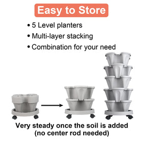 GameXcel planter tower for indoor and outdoor use