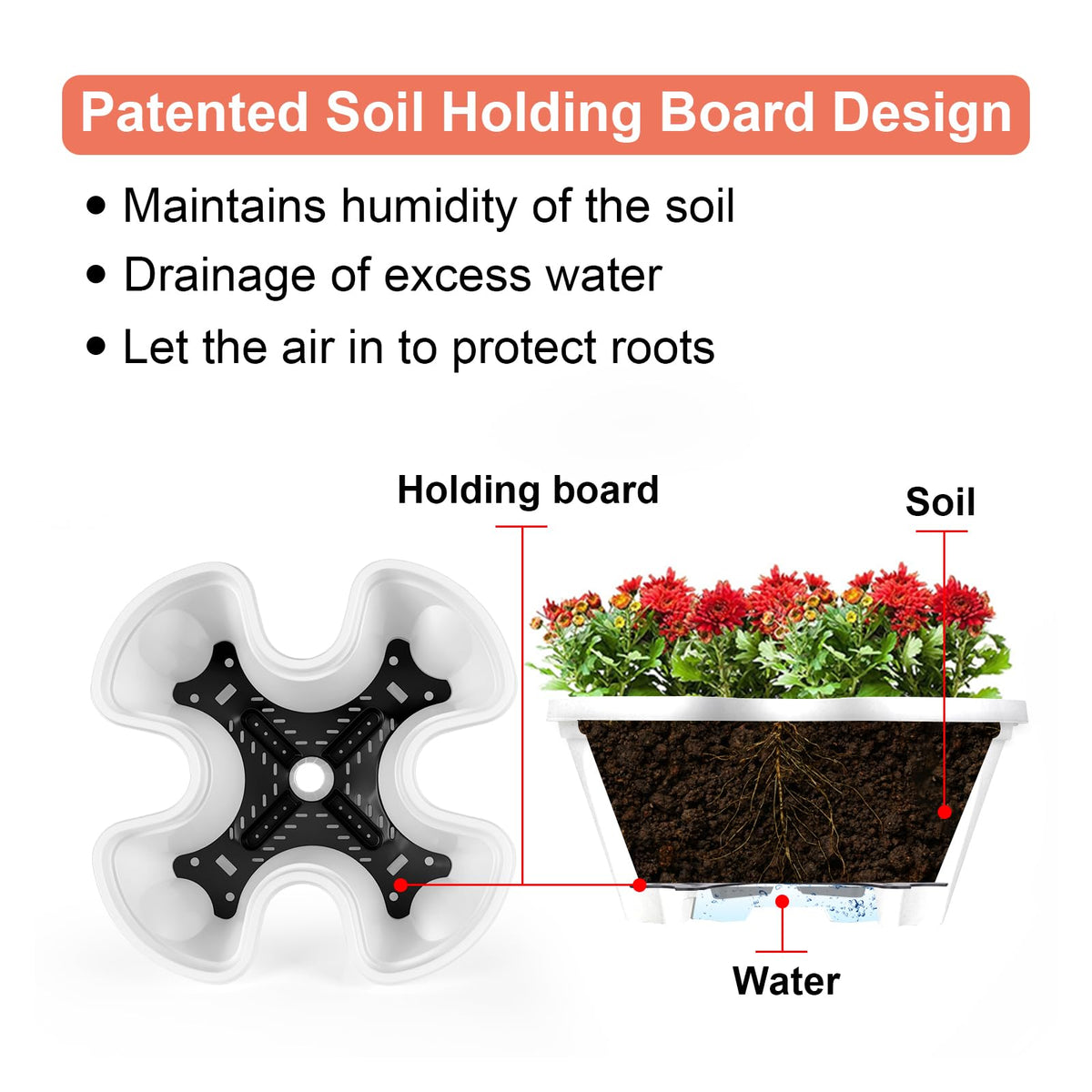 GameXcel planter tower with wheels enables easy relocation for seasonal sun.