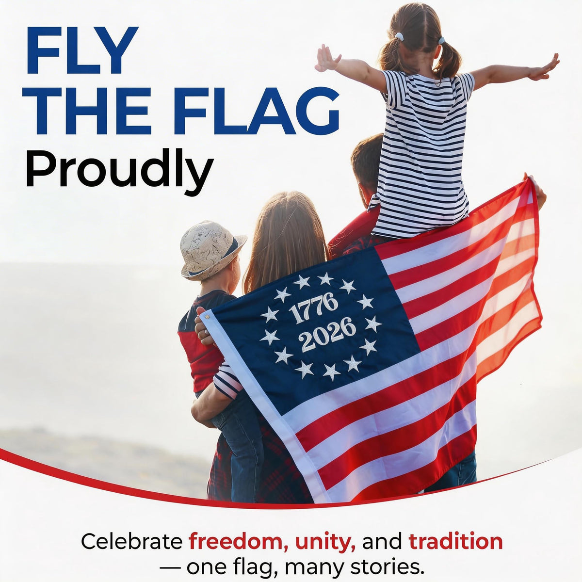 Gamiu heavy-duty nylon flag designed to withstand weather and wind