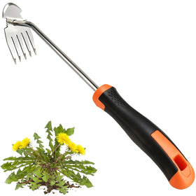 GANCHUN weed puller tool with upgraded design for easy root removal.
