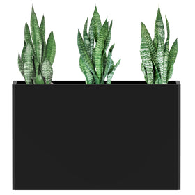 Ganeekiron galvanized steel planter assembly demonstrates quick snap-together setup for patios