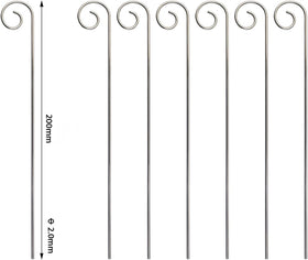 GANPUB 20 cm label hook for garden beds and outdoor use.