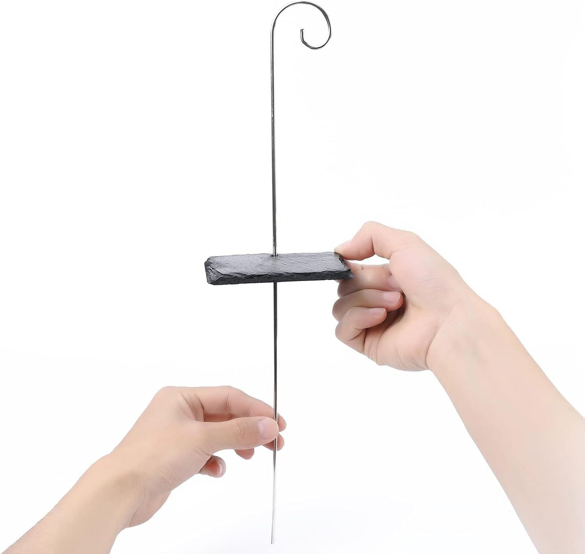 GANPUB 20cm hanging rods provide sturdy support for garden labels.