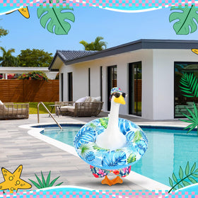 GANSHAYA 23-inch display outfit makes a festive yard centerpiece.