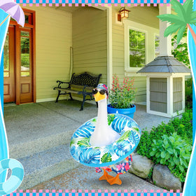 GANSHAYA year-round goose decor adds humor and charm for seasonal displays.