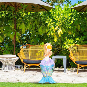 GANSHAYA Weather-resistant fabric withstands outdoor use.