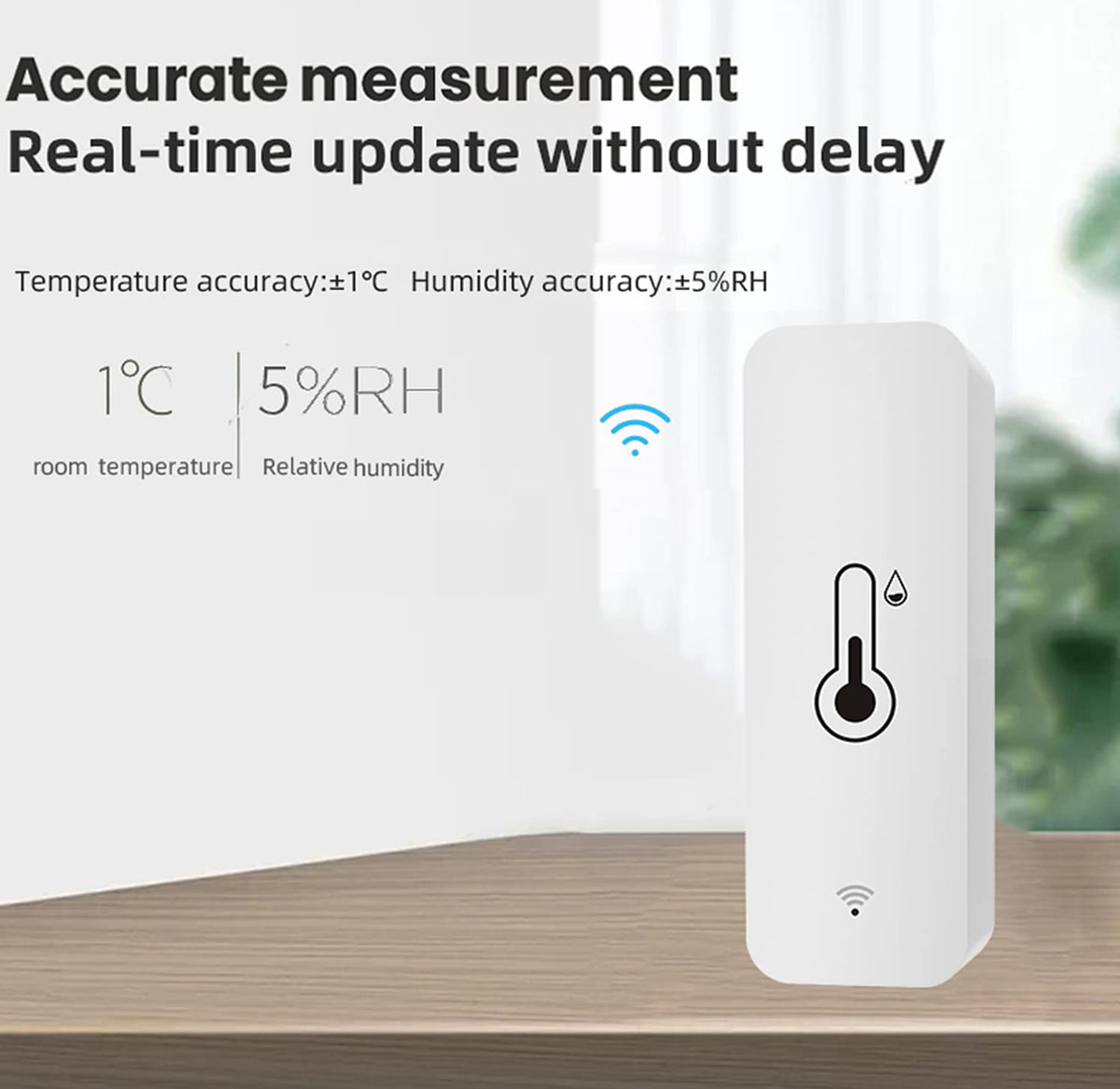 Gaoducash temperature humidity data with historical graphs supports trend viewing.