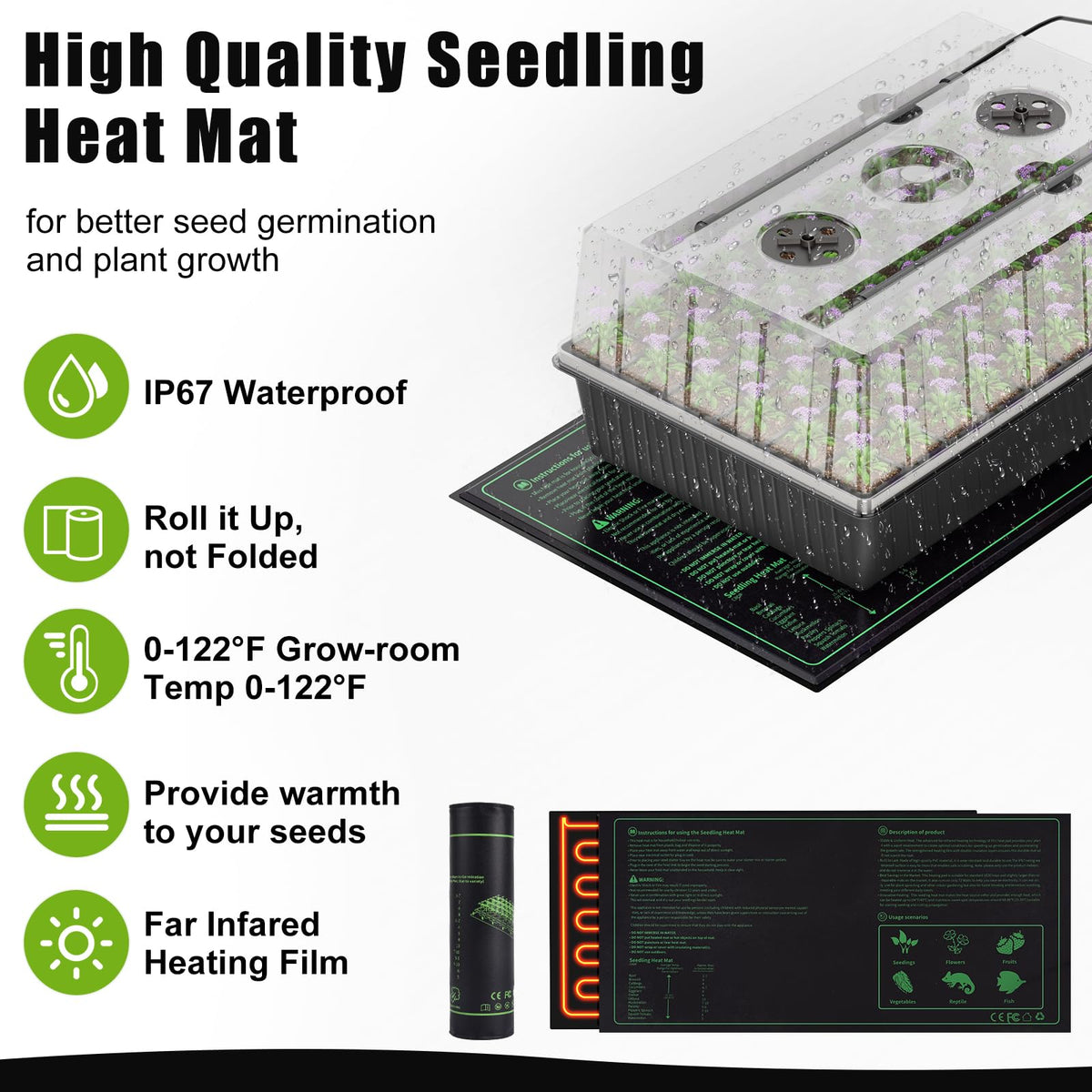 Gaprass self-watering base keeps soil evenly moist for healthier roots