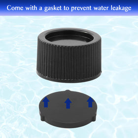 GAQUECY drain cap with gasket demonstrates integrated sealing solution