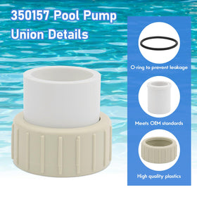 GAQUECY high-quality PVC and hard plastic for durable union fittings