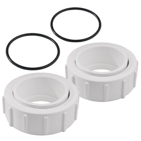 GAQUECY PKG188 2in half-union adapter kit for pool heaters, easy installation.
