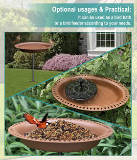 Garbuildman bird bath makes a stylish garden gift for nature lovers.