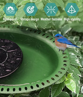 Garbuildman garden decor enhances patios with natural charm and wildlife appeal.