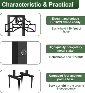 Garbuildman Crown hose assembly easy for quick setup.