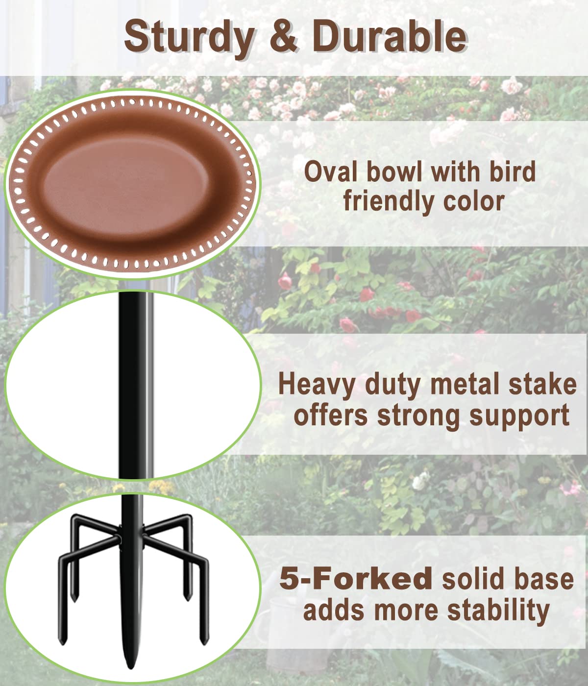 Garbuildman detachable decoration bowl eases cleaning and styling.