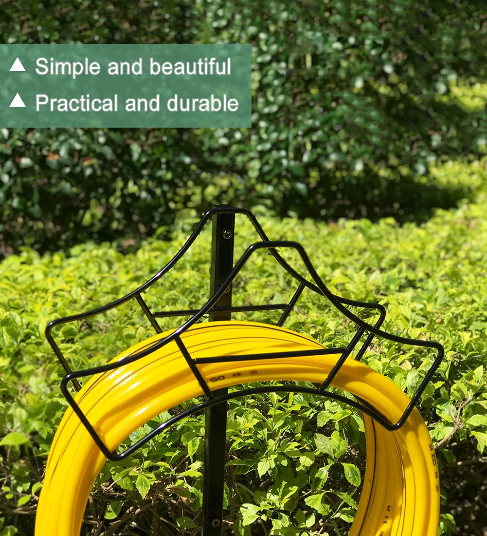 Garbuildman easy-assembly hose storage system with six screws