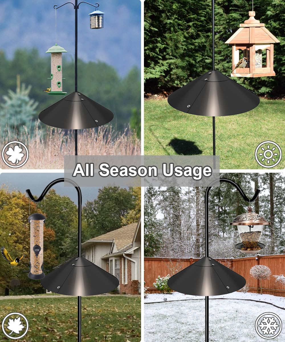 Garbuildman mounting kit included for simple pole installation