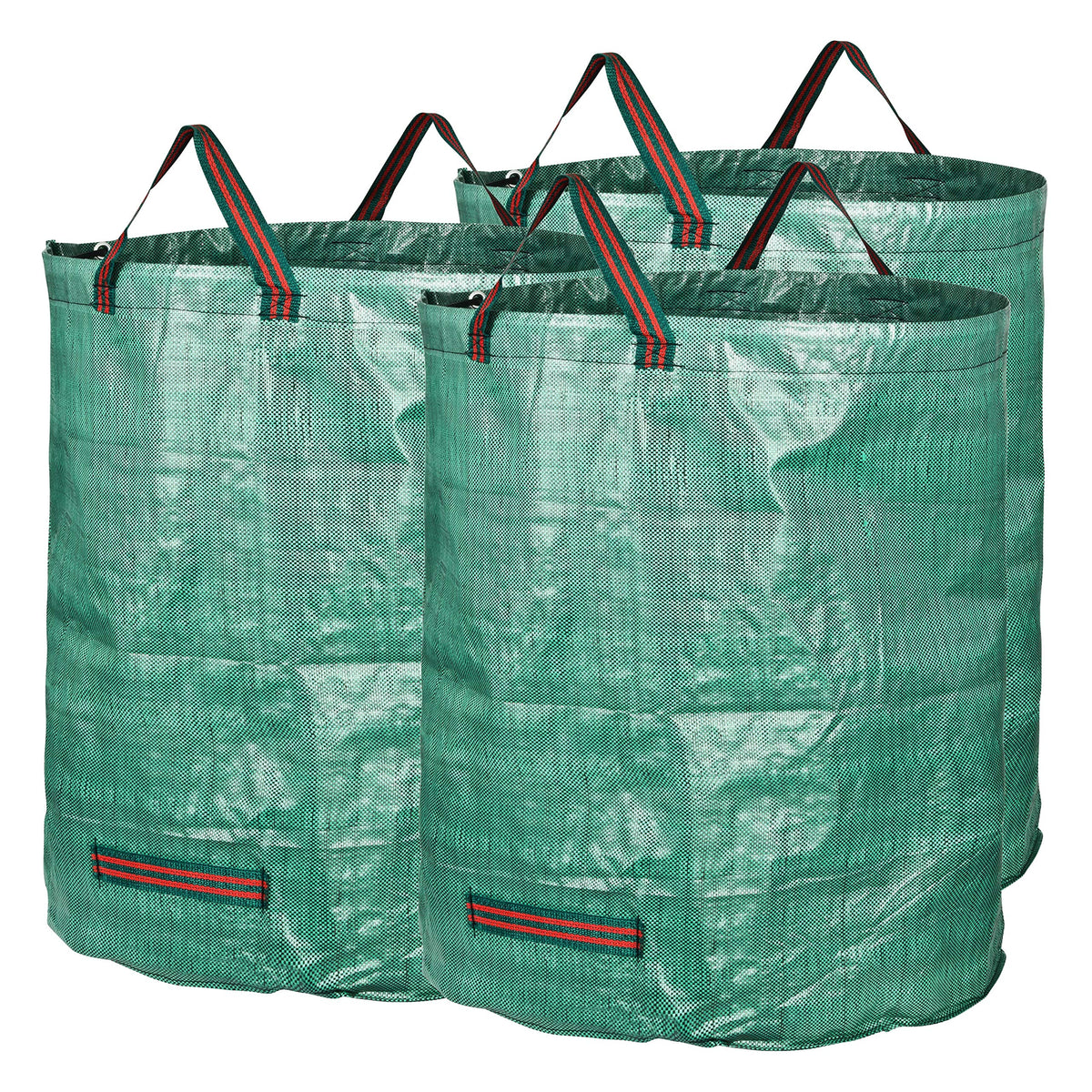 GardenMate 3-pack with open hoop design for upright filling