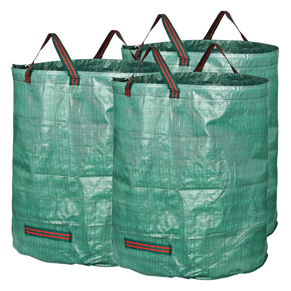 GardenMate 3-pack with open hoop design for upright filling