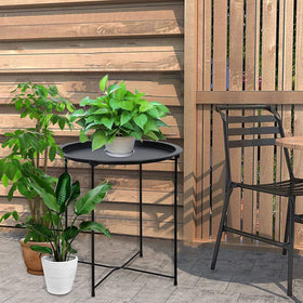 Garden 4 You outdoor-ready metal table combines durability and easy cleaning