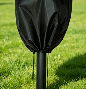 Garden Balsam cover highlights double-stitched edges to resist cracking.