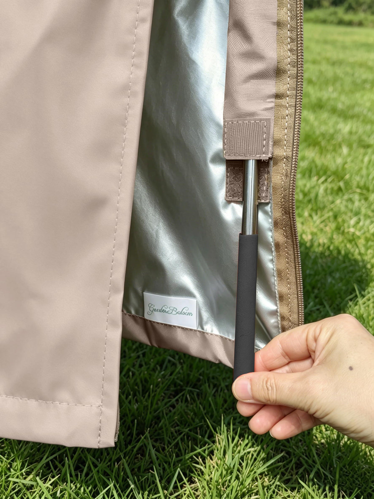 Garden Balsam durable stitching prevents cracking and endures year-round use