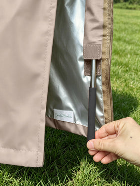 Garden Balsam durable stitching prevents cracking and endures year-round use