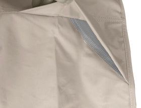 Garden Balsam cover folds for easy storage when not in use