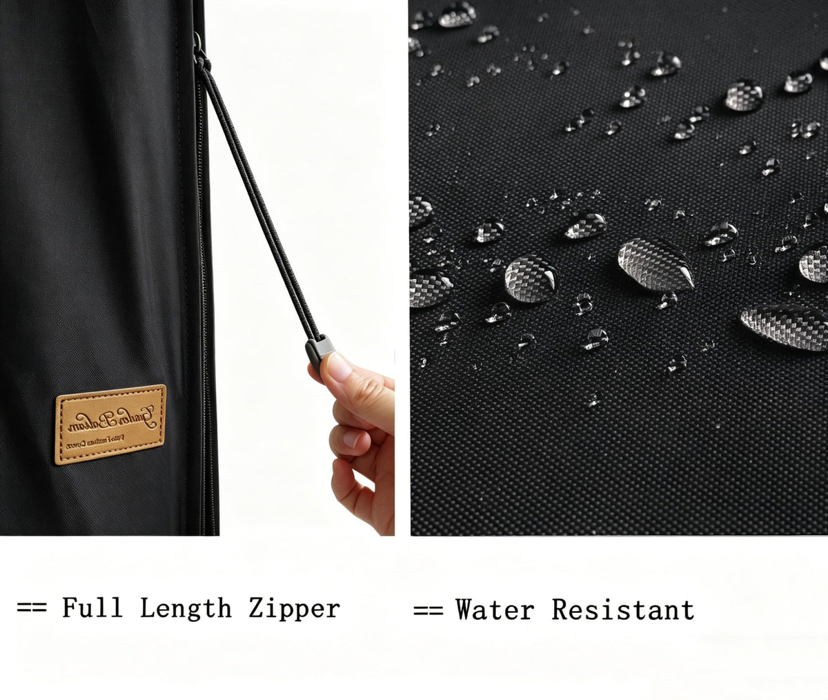 Garden Balsam cover folds flat for compact storage when not in use.