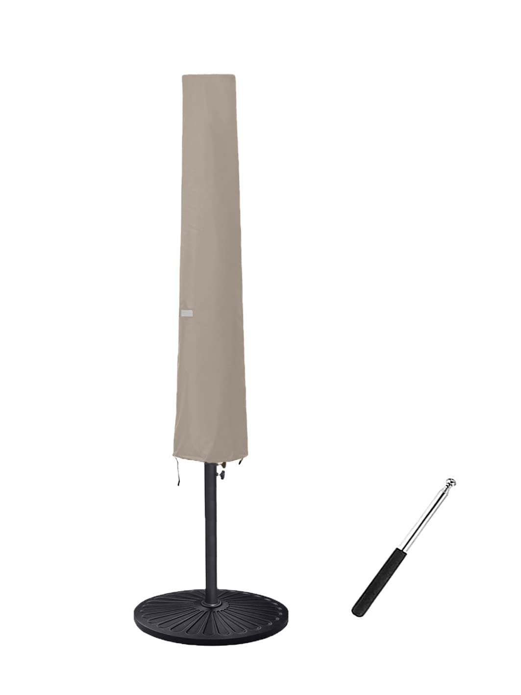 Garden Balsam umbrella cover for 6-9 ft with full coverage protection.