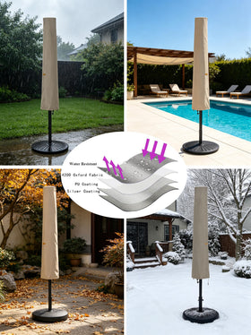 Garden Balsam cover demonstrating easy-clean, foldable storage.