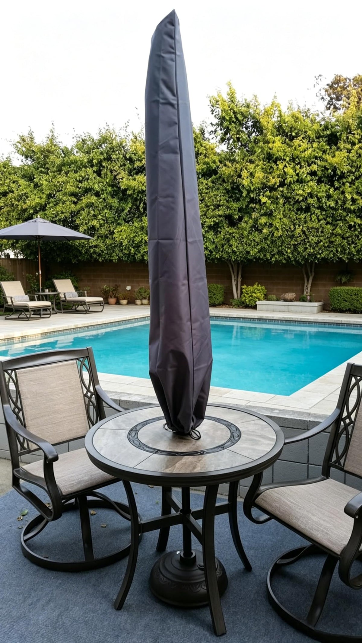 Garden Balsam folds compactly for storage when not in use