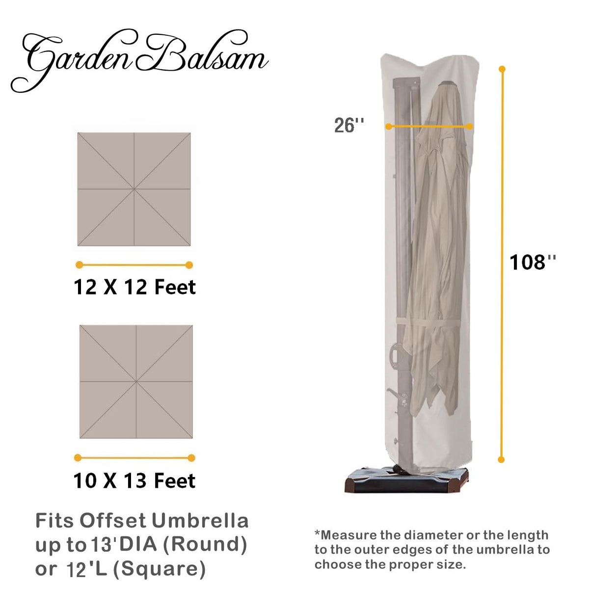 Garden Balsam waterproof polyester fabric shown for outdoor umbrella protection