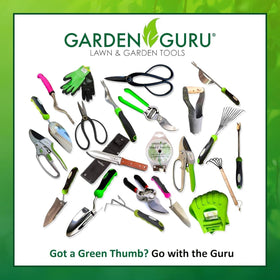 Garden Guru carbon-neutral production highlights eco-friendly craftsmanship.