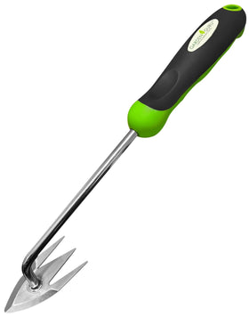 Garden Guru ergonomic handle minimizes hand fatigue during longer weeding sessions