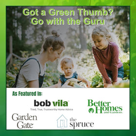 Garden Guru hand hoe lifetime warranty signals lasting quality and confidence.