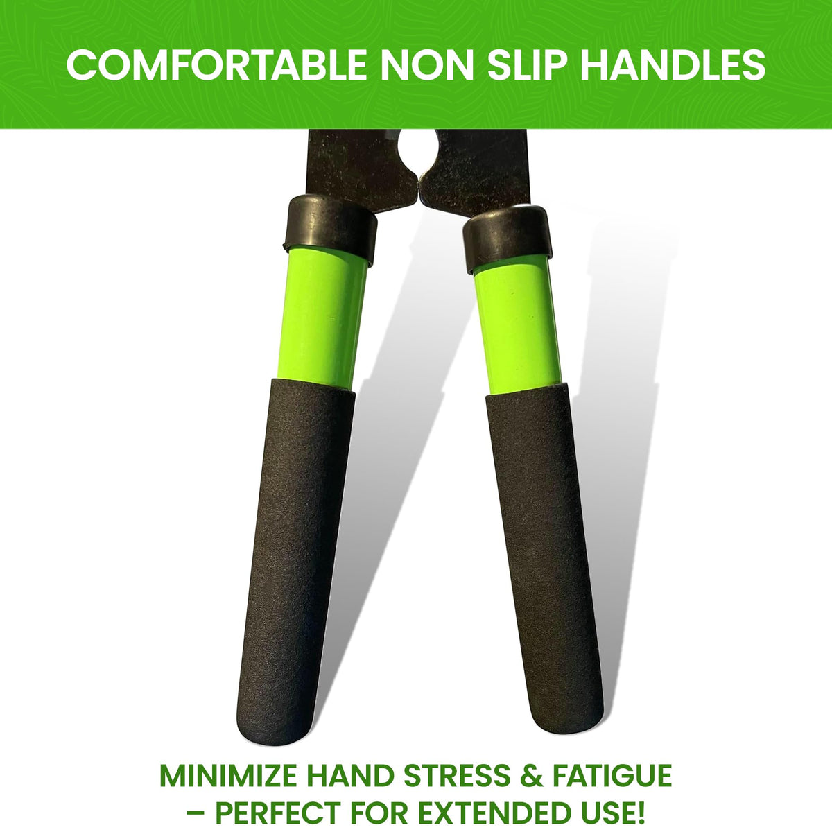Garden Guru hedge shears hardened steel blades deliver long-lasting sharp cuts