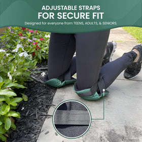 Garden Guru knee pads for indoor and outdoor tasks like cleaning and gardening.