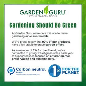 Garden Guru kneeler pad includes hang strap for storage