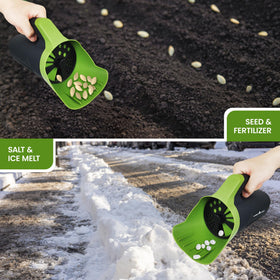 Garden Guru Multi-Use applications for seed fertilizer and salt